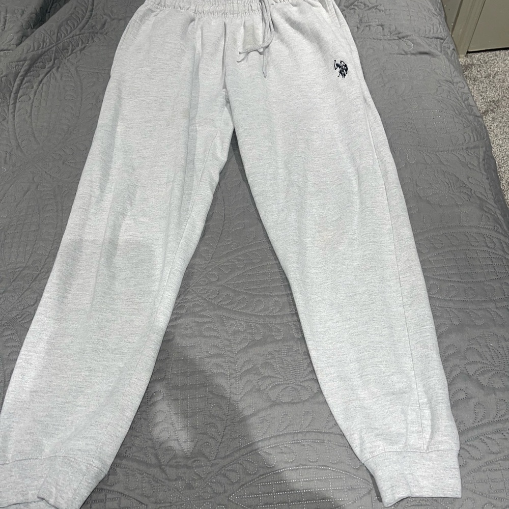 Gray polo Sweatpants